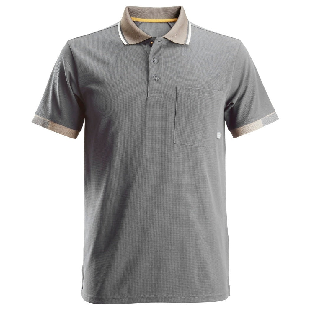 Snickers Workwear - 2724 Polo de manga corta AllroundWork 37.5® gris