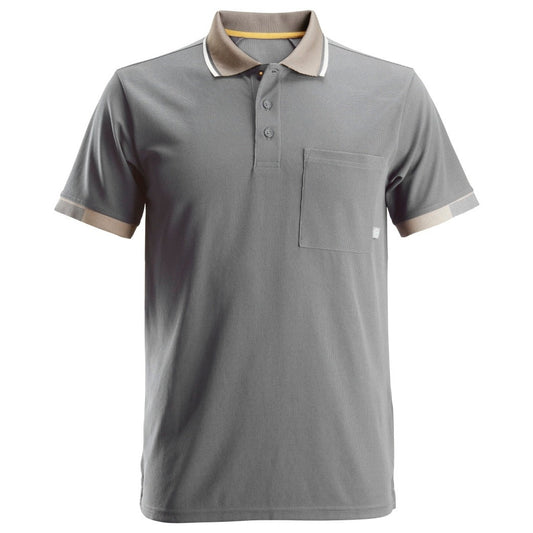 Snickers Workwear - 2724 Polo de manga corta AllroundWork 37.5® gris