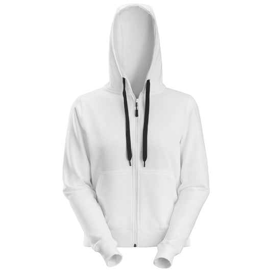 Snickers Workwear - 2806 Women's Full Zip Hooded Sweatshirt in White