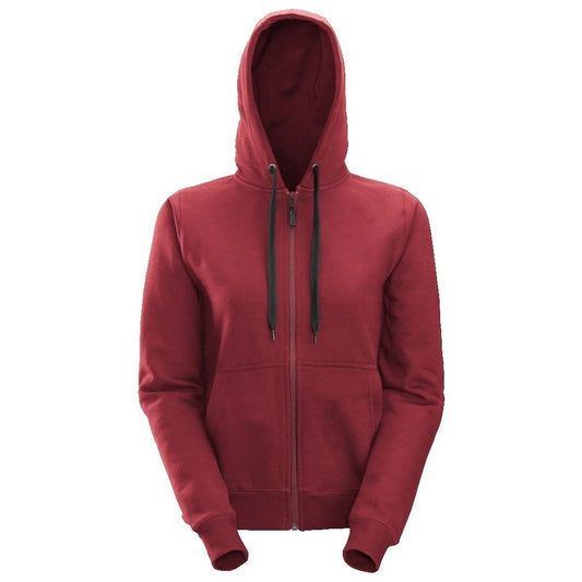Snickers Workwear - 2806 Women's Full Zip Hooded Sweatshirt, Red