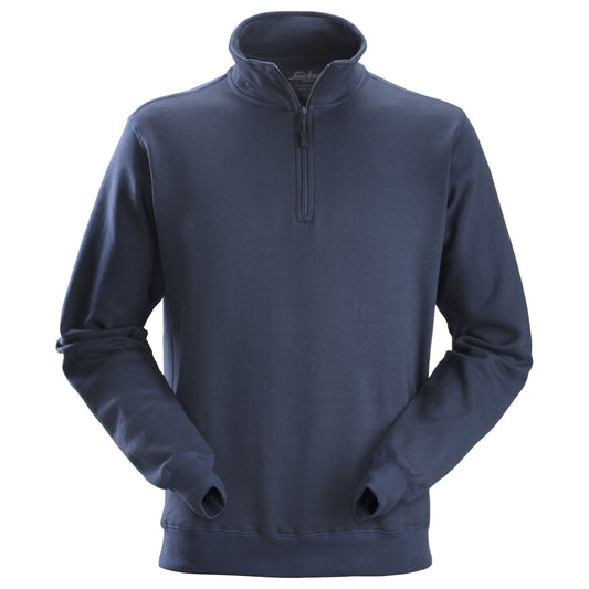 Snickers Workwear - 2818 Navy Half Zip Sweatshirt