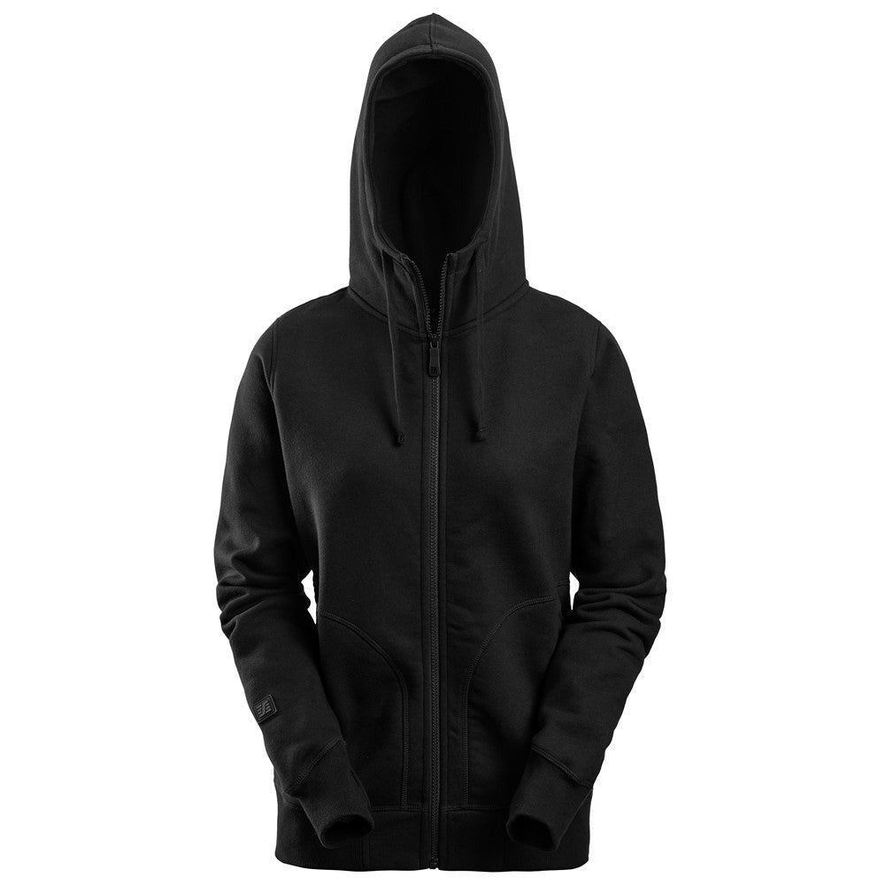 Snickers Workwear - 2897 Sudadera mujer con capucha y cremallera completa AllroundWork negro