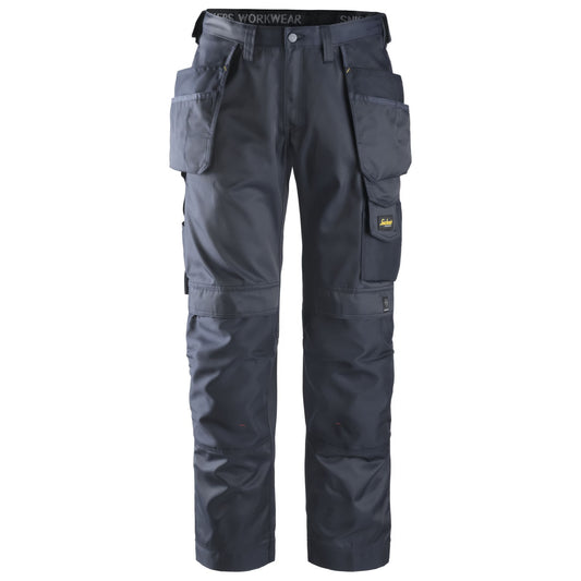 Snickers Workwear - 3212 Pantalones largos de trabajo DuraTwill bolsillos flotantes Azul marino
