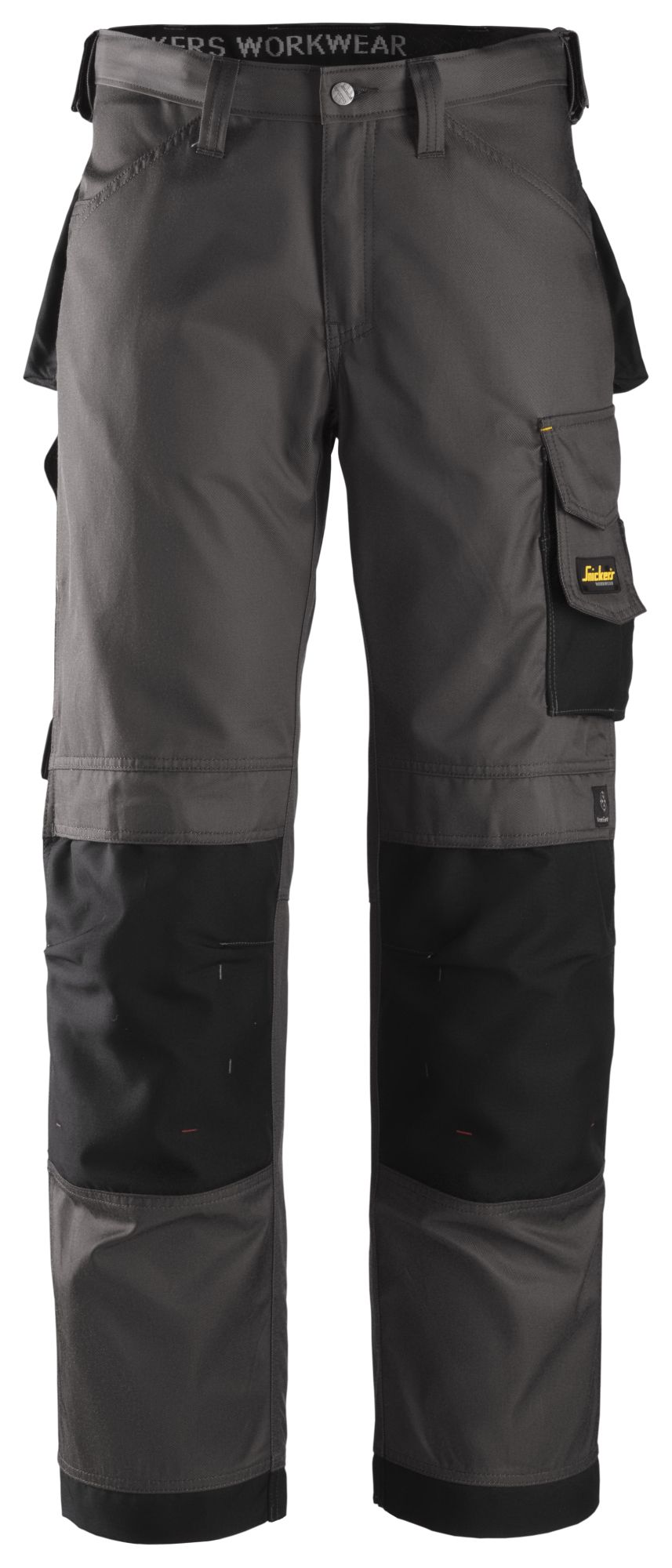 Snickers Workwear 3312 Pantalones largos de trabajo DuraTwill Gris antracita / Negro