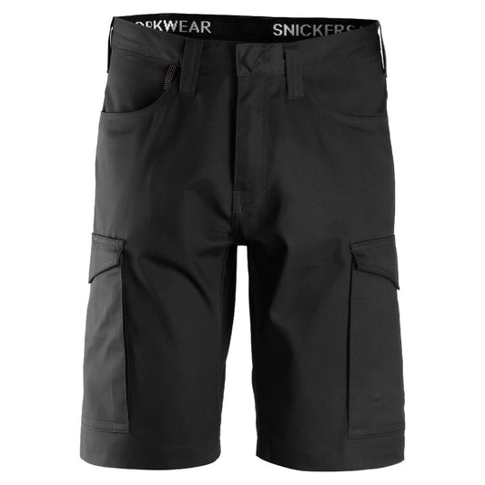 Snickers Workwear - 6100 Pantalón corto Servicios negro
