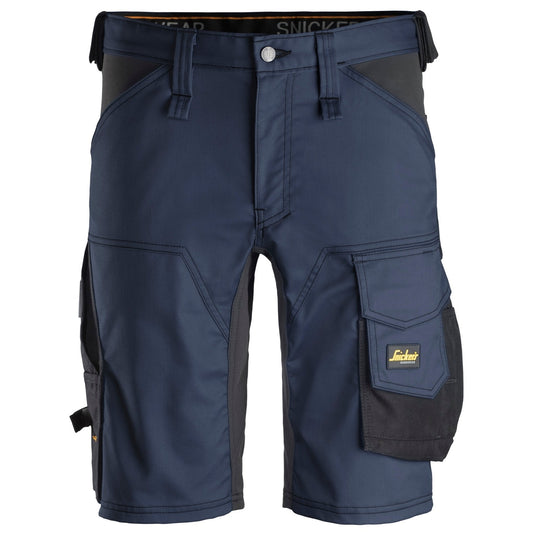 Snickers Workwear - 6143 Slim Fit AllroundWork Stretch Shorts Navy/Black