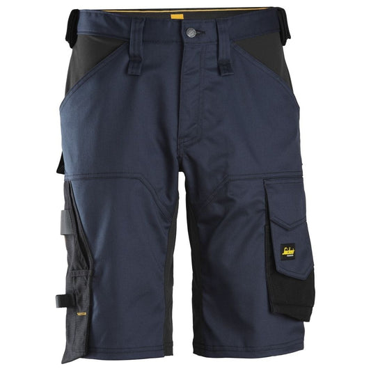 Snickers Workwear - 6153 AllroundWork Loose Fit Stretch Work Shorts Navy/Black