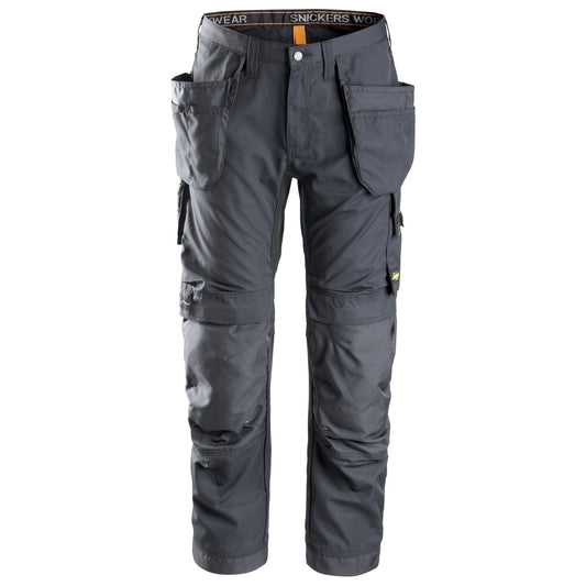 Snickers Workwear - 6201 AllroundWork Long Trousers with Floating Pockets, Steel Grey