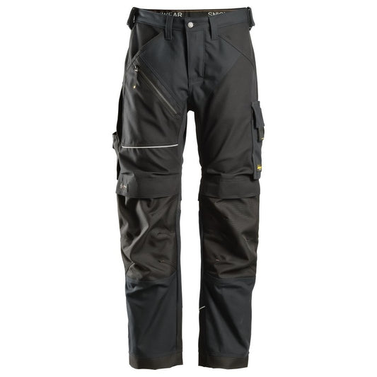 Snickers Workwear - 6314 Pantalones largos de trabajo Canvas+ RuffWork Negro