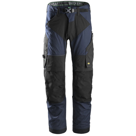 Snickers Workwear - 6903 FlexiWork Long Trousers Navy/Black