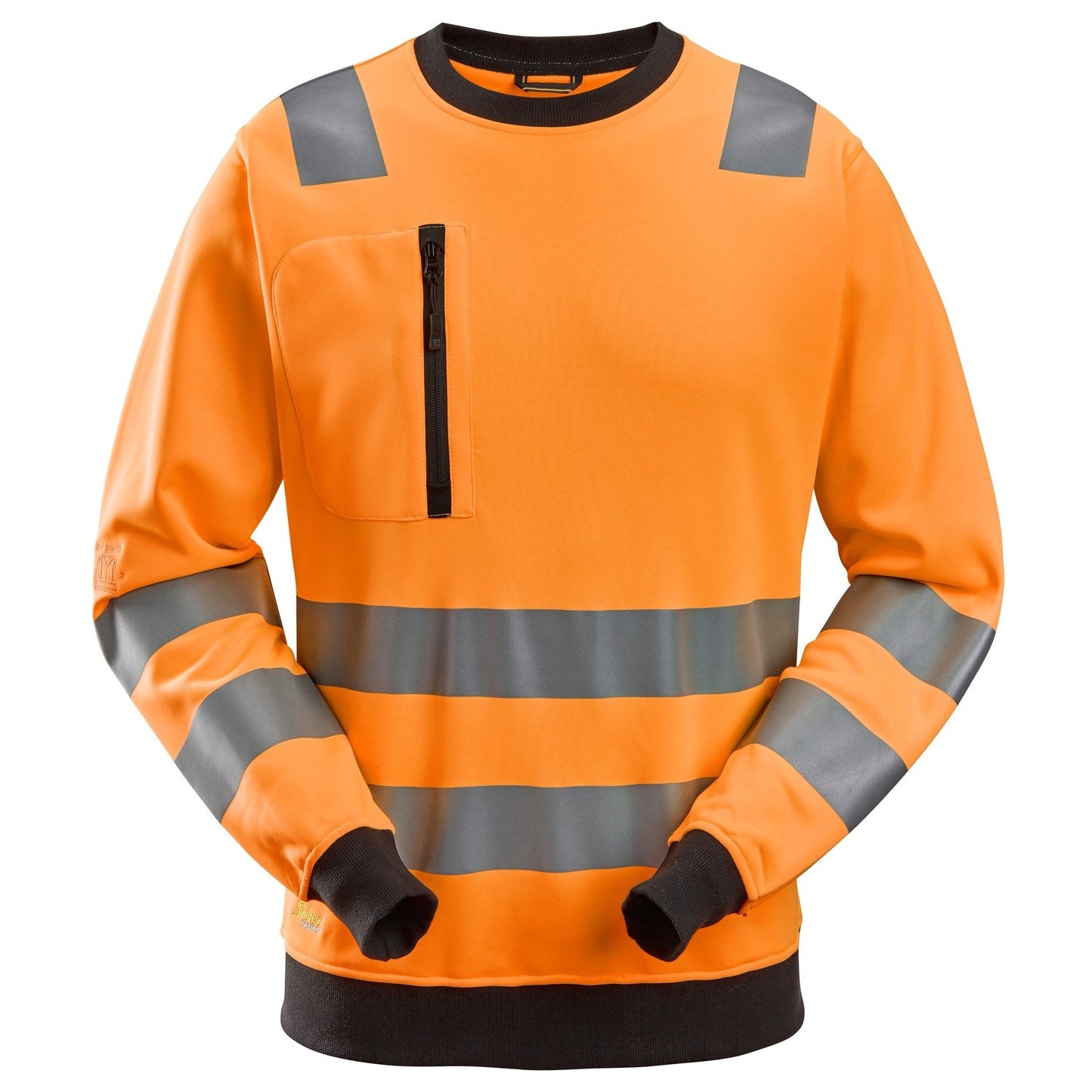 Snickers Workwear - 8037 Sudadera de alta visibilidad clase 2/3 naranja