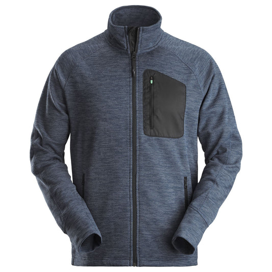 Snickers Workwear - 8042 FlexiWork Soft Mesh Fleece Jacket - Navy/Black