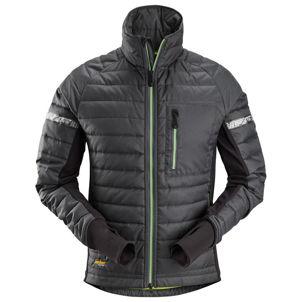 Snickers Workwear - Veste isolante 8101 37.5® AllroundWork, gris acier/noir