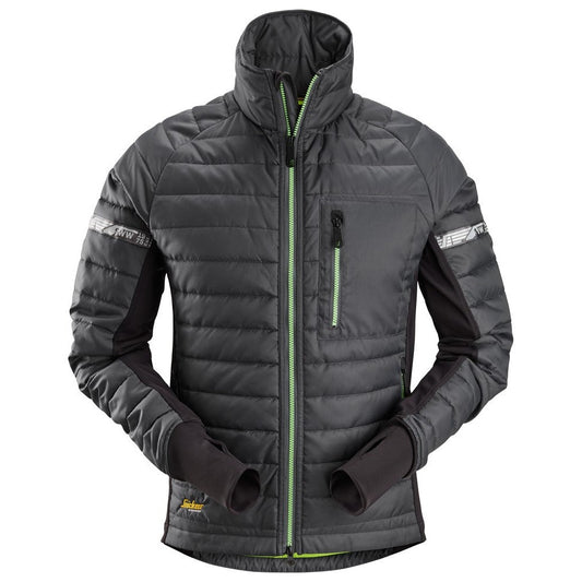 Snickers Workwear - 8101 Chaqueta con aislamiento 37.5® AllroundWork gris acero/ negro