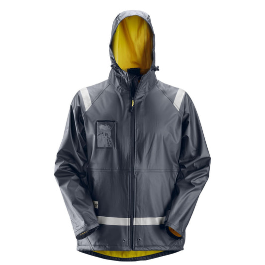 Snickers Workwear - 8200 Chaqueta Impermeable PU Azul marino