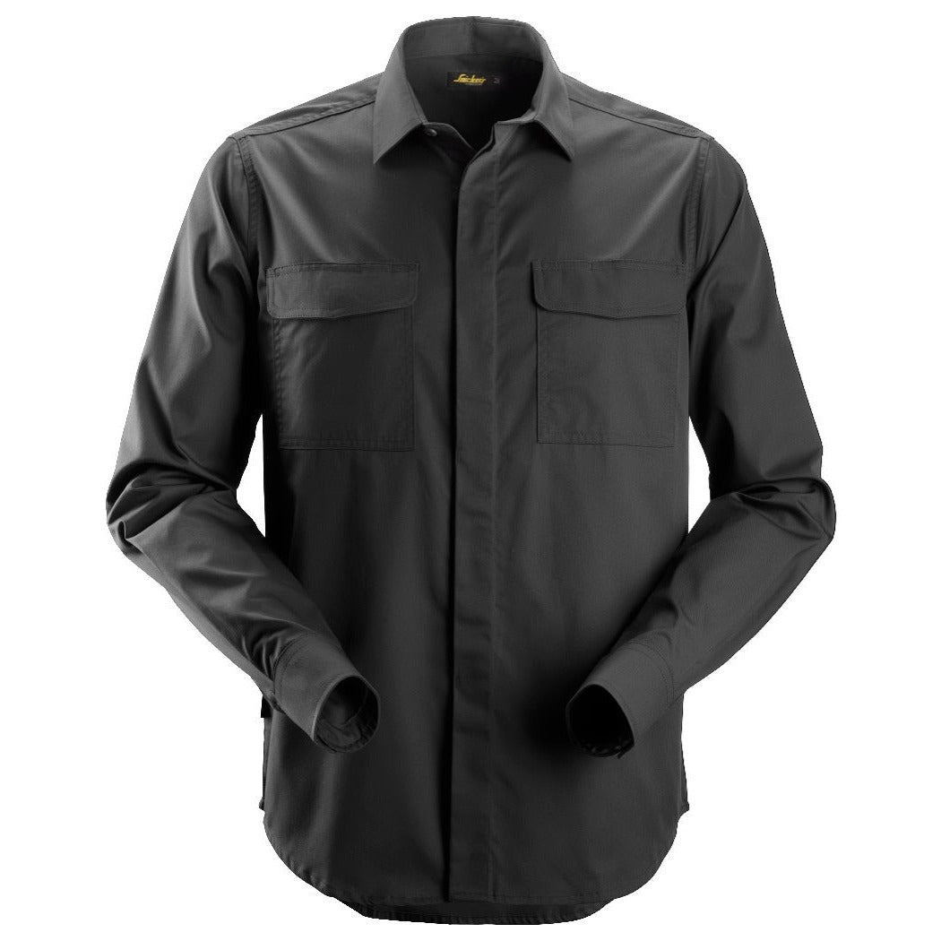 Snickers Workwear - Chemise de service à manches longues 8510 noire
