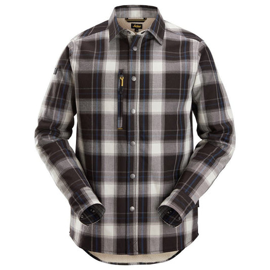 Snickers Workwear - 8522 AllroundWork Insulated Shirt Black/Off-White