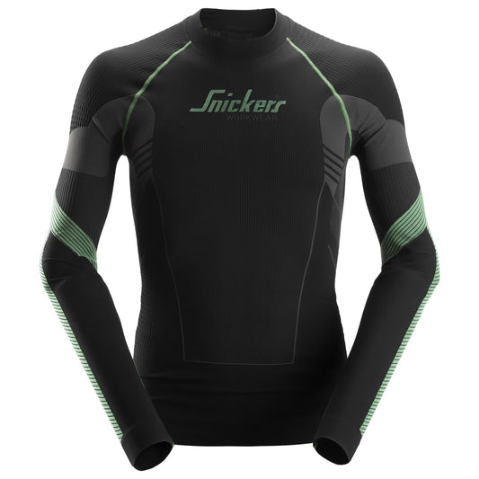 Snickers Workwear - 9425 Camiseta interior sin costuras manga larga FlexiWork