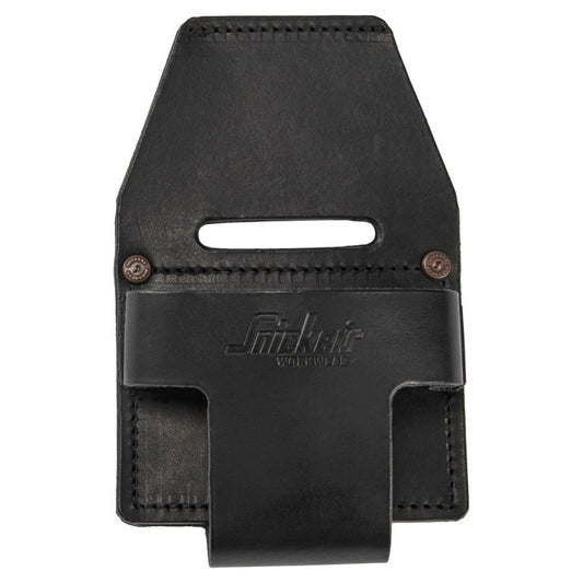 Snickers Workwear - 9768 Funda para flexometro 100% cuero negro
