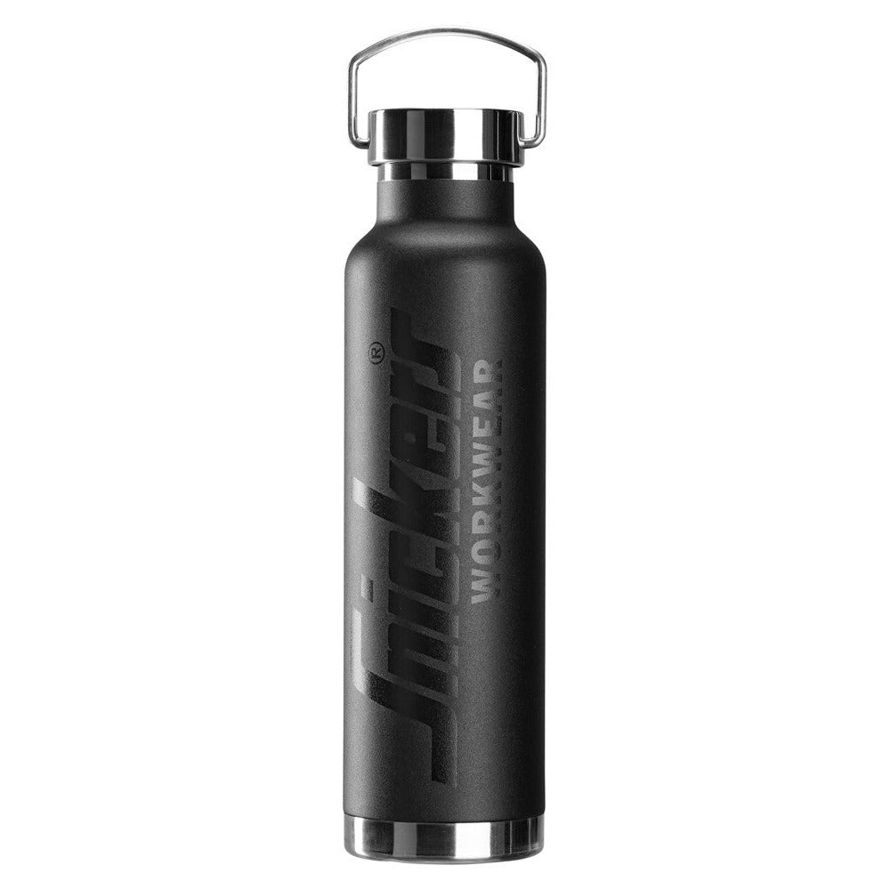 Snickers Workwear - 9901 Termo botella de acero inoxidable con aislamiento de doble capa negro