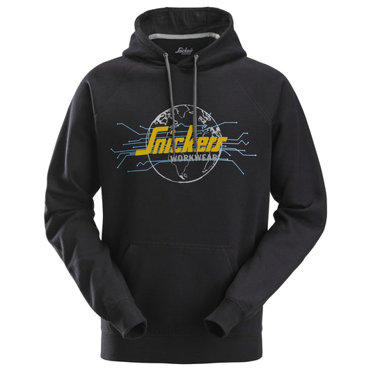 Snickers Workwear AWC2800 Limited Edition Classic Reflective Logo Hooded Sweatshirt