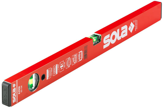 Sola AZRM80 - Nivel de burbuja de perfil tubular AZRM Magnético (800 mm) - Ferrotecnia