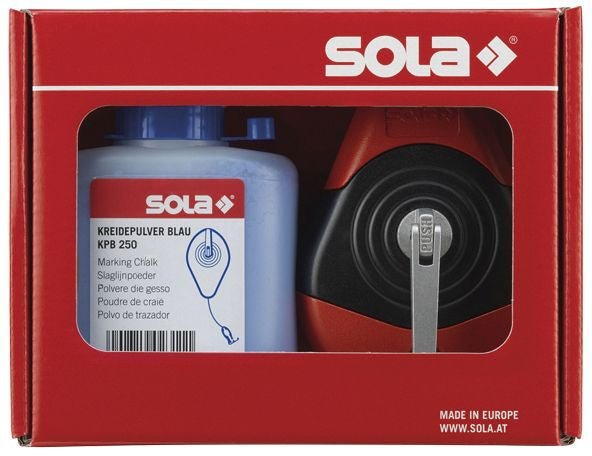 Sola CLP30SETB - Pack tiralíneas manual + polvo de tiza - Ferrotecnia