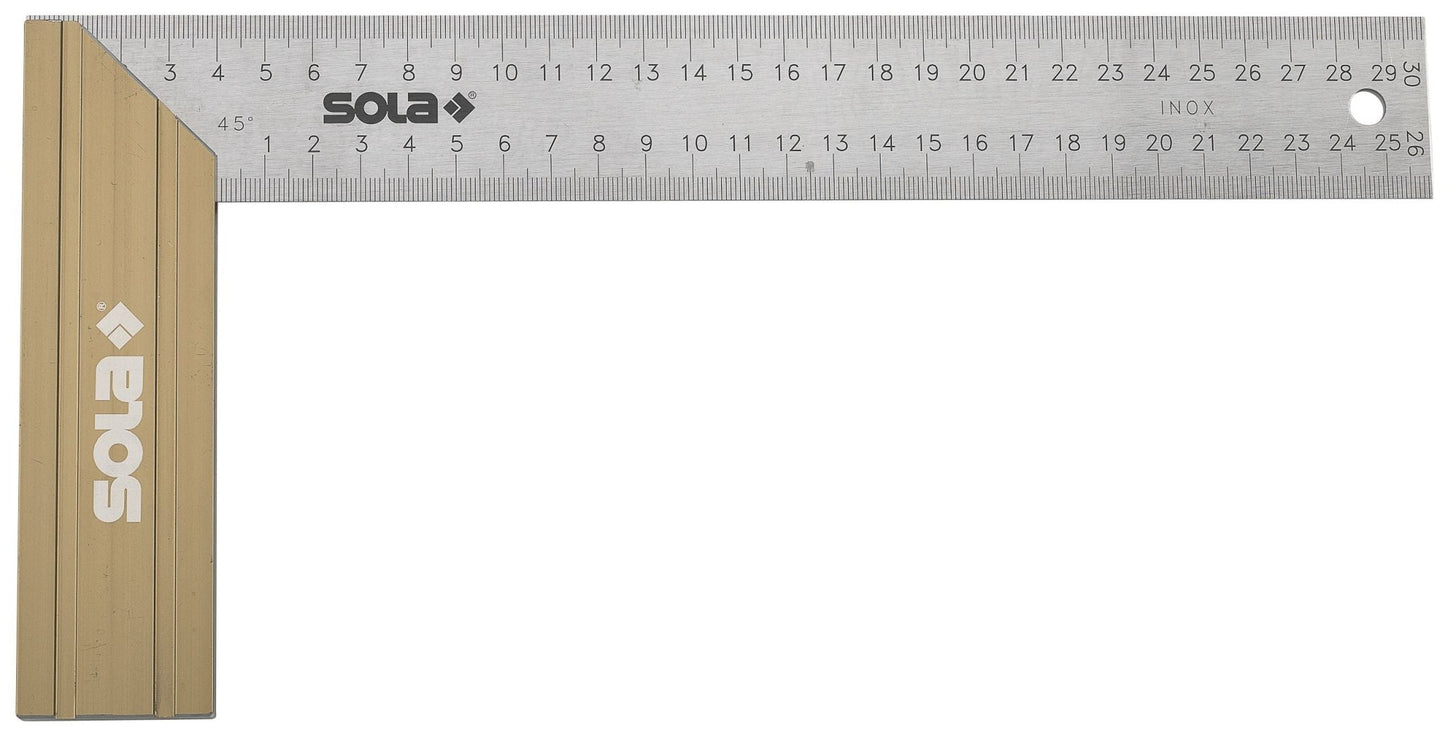 Sola Escuadra de carpintero de acero inoxidable SRB - Ferrotecnia