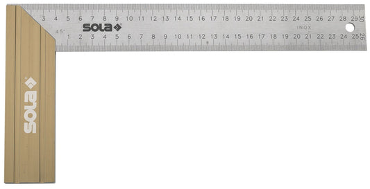 Sola Escuadra de carpintero de acero inoxidable SRB - Ferrotecnia