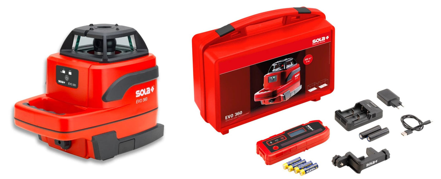 Sola EVO360 - Nivel láser rotativo EVO 360 - Ferrotecnia
