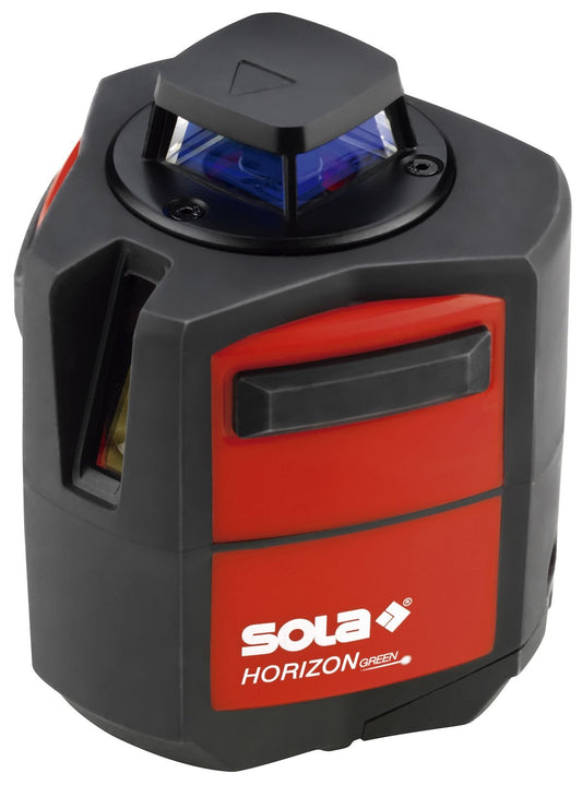 Sola HORIZONGREENB - Nivel láser de líneas HORIZON GREEN BASIC de hasta 80 m con rayo verde - Ferrotecnia