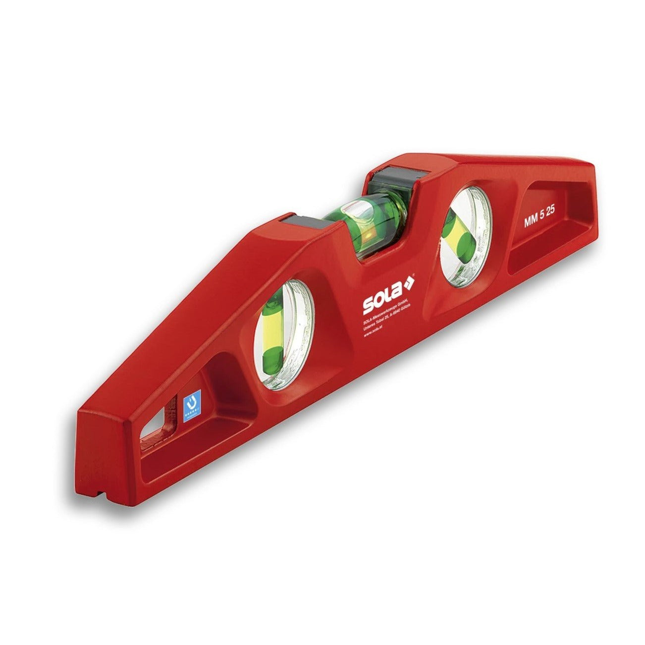 Sola MM525 - Niveau à bulle moulé MM 5 25 (250 mm)