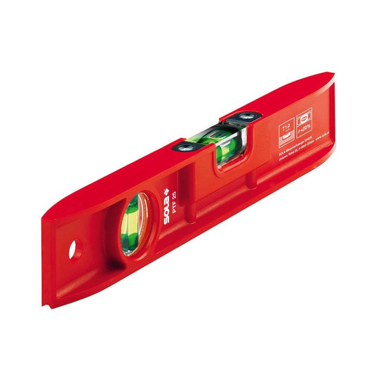 Sola PTF25 - Plastic torpedo spirit level (250 mm)