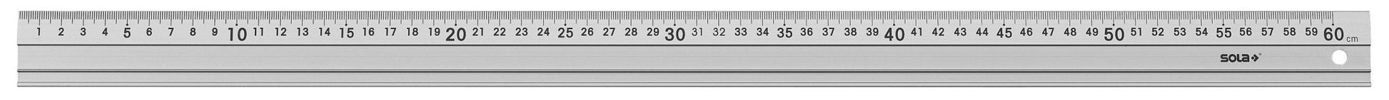 Sola Regla de aluminio con base antideslizante LAG - Ferrotecnia