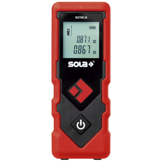 Sola VECTOR20 - Medidor láser con alcance hasta 20 m - Ferrotecnia