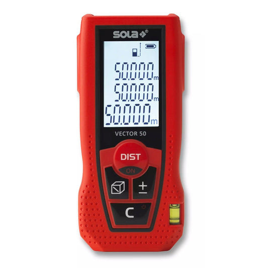 Sola VECTOR50 - Medidor láser con alcance hasta 50 m - Ferrotecnia