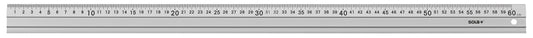 Sola Regla de aluminio con base antideslizante LAG