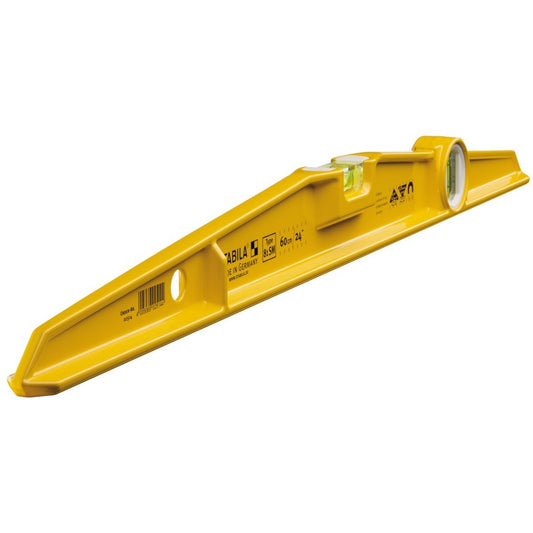Stabila 25144 - Nivel de burbuja con base magnética Stabila Serie 81SM de 60 cm.