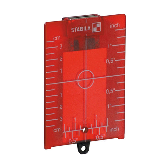 Stabila 168773 - Placa objetivo Stabila ZP roja