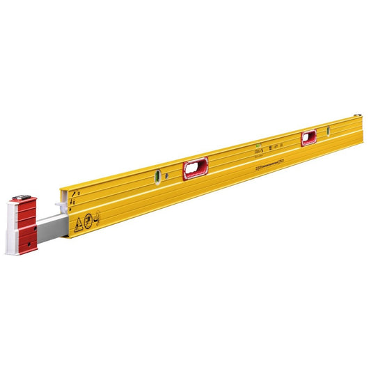 Stabila 177096 - Niveau à bulle télescopique modèle 106 T, 213–376 cm