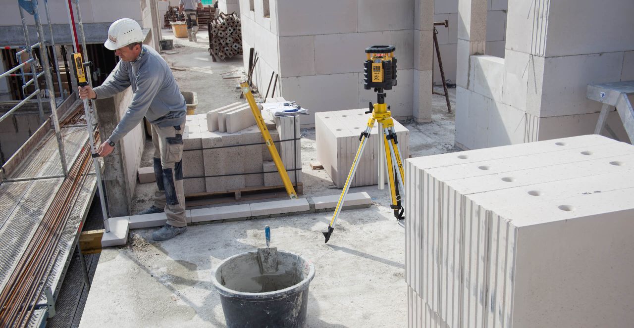 Stabila 191115 - Roto - láser Stabila SET LAR 350 (conjunto con trípode y barra de nivelación) - Ferrotecnia