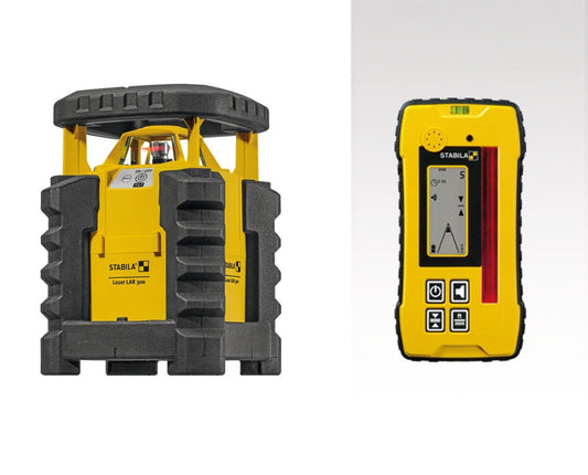 Stabila 192709 - Roto - láser LAR 300, juego de 3 piezas - Ferrotecnia