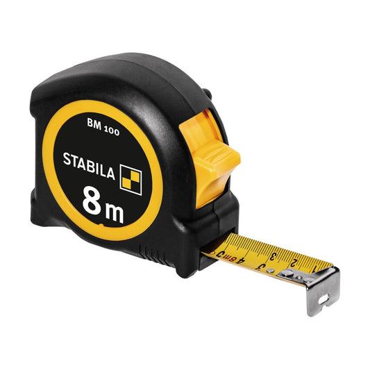 Stabila 195816 - Stabila BM100 Series 8 m tape measure.