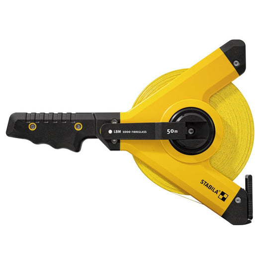 Stabila 196639 - Stabila LBM1000 Series open measuring tape of 50 m. (fiberglass tape)