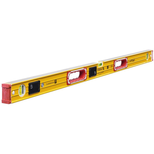 Stabila 173937 - 120 cm Illuminated Spirit Level Series 196-2LED