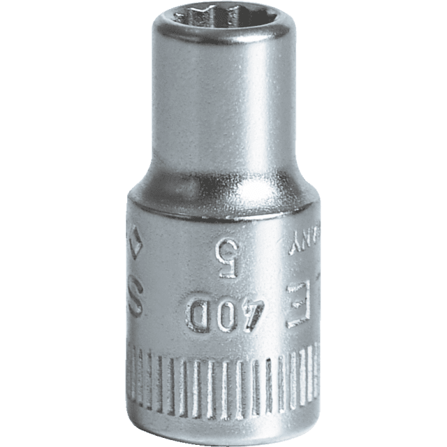 Stahlwille 01030005 - Llave de vaso 1/4" 5 mm L.23 mm - Ferrotecnia