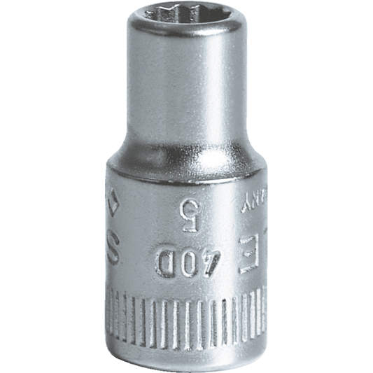 Stahlwille 01030005 - Llave de vaso 1/4" 5 mm L.23 mm - Ferrotecnia
