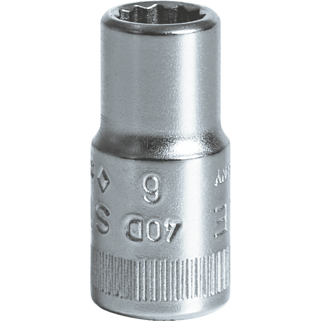 Stahlwille 01030006 - Llave de vaso 1/4" 6 mm L.23 mm - Ferrotecnia