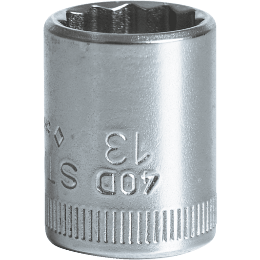 Stahlwille 01030014 - Llave de vaso 1/4" 14 mm L.24 mm - Ferrotecnia