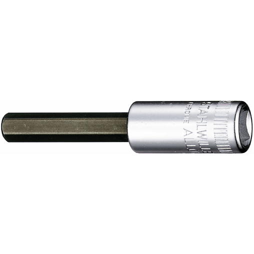 Stahlwille 01050006 - Llave de vaso para destornillador 1/4" 6 mm L.55 mm - Ferrotecnia